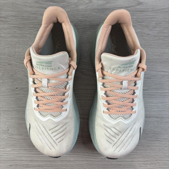 Altra FWD Experience Womens Running Shoes White Peach Sage AL0A82CJ110 Size 7.5 - Picture 6 of 14